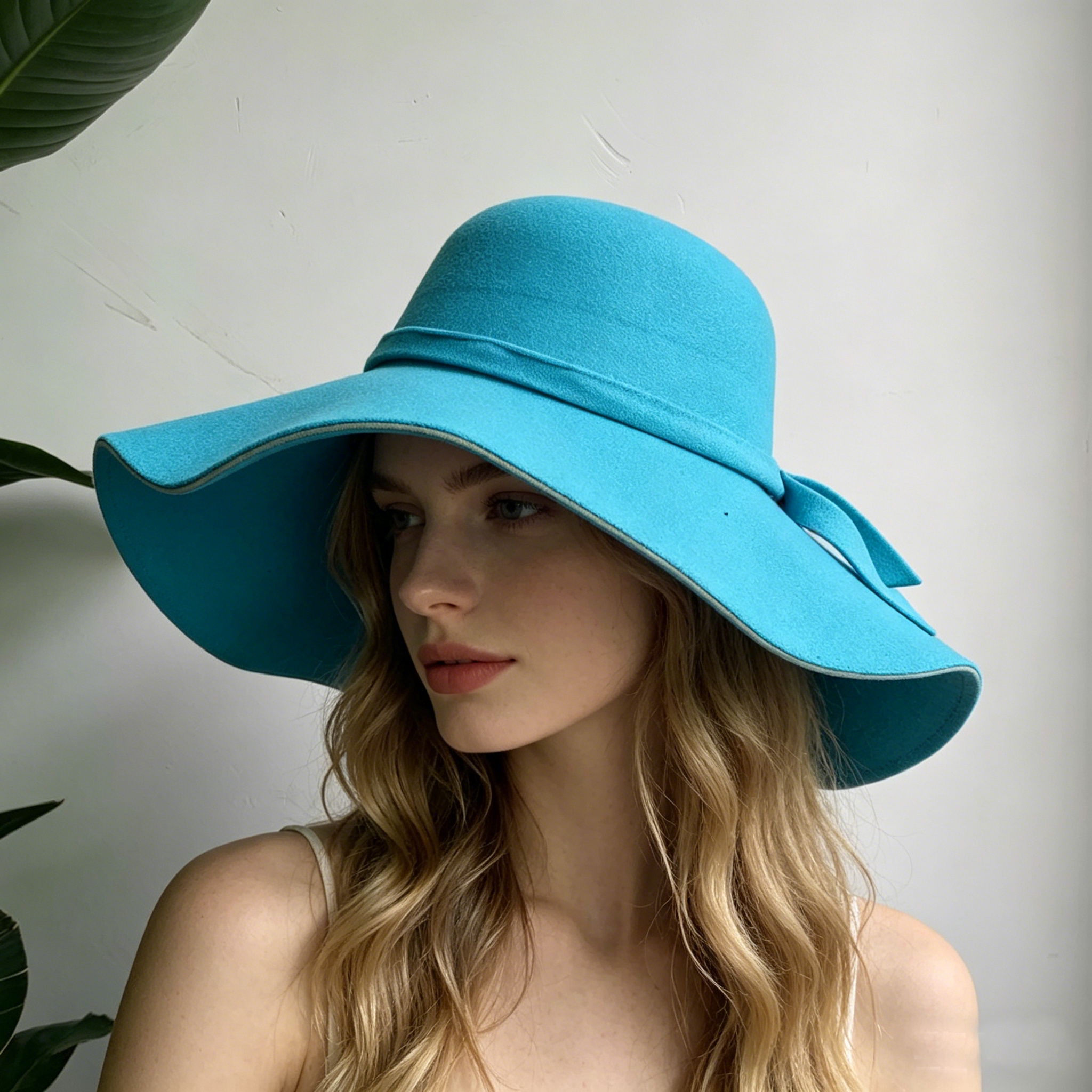 Women Fedora Hat Vintage Lady  - Hat Floppy Wide incelemesi ve fiyatı