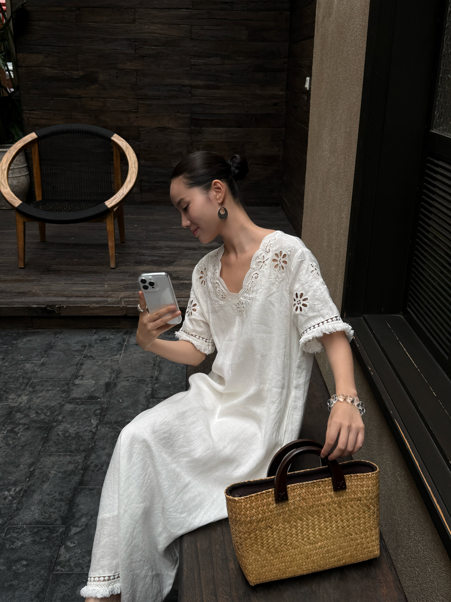 Elegant Simple Style Holiday C - Linen Dress Wrap incelemesi ve fiyatı
