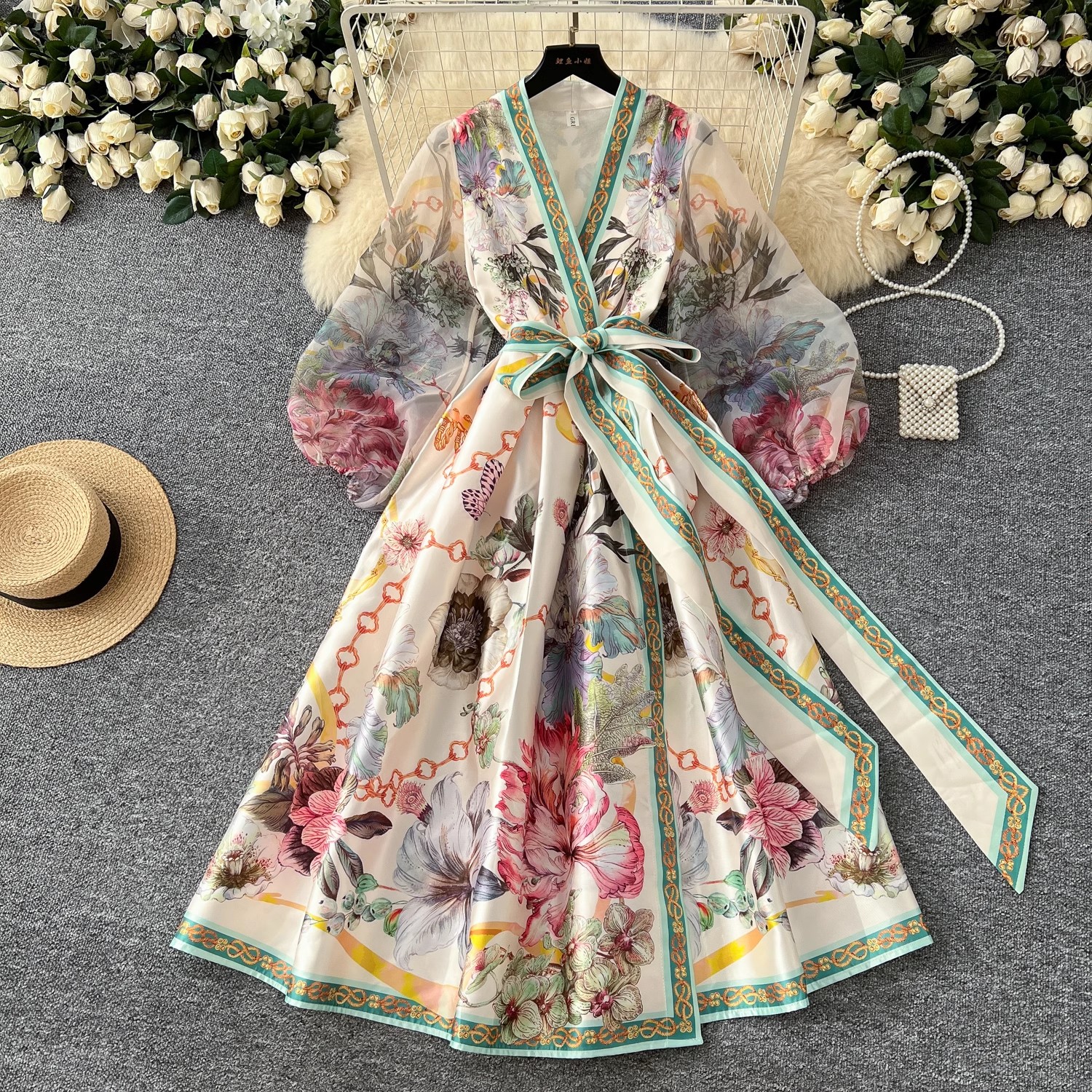 2025 Summer Holiday Gorgeous G - Linen Dress Wrap incelemesi ve fiyatı