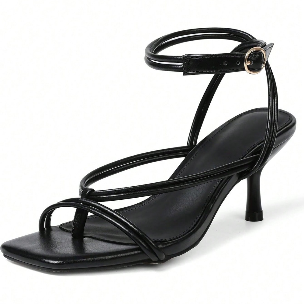 Women's Strappy Buckle Kitten  - Sandal Strappy Heeled incelemesi ve fiyatı