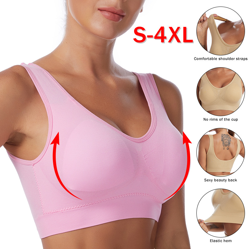 Sexy Women Bra Plus Size Seaml - Bralette Triangle Set incelemesi ve fiyatı