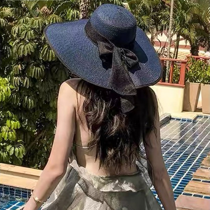 Wide Brim Straw Hat Women Summ - Hat Floppy Wide incelemesi ve fiyatı