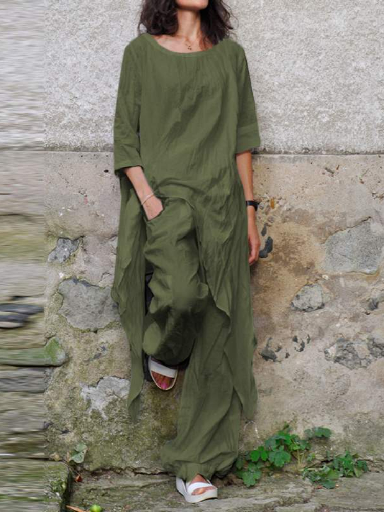 2024 Summer New Fashion Casual - Linen Pant Wide incelemesi ve fiyatı