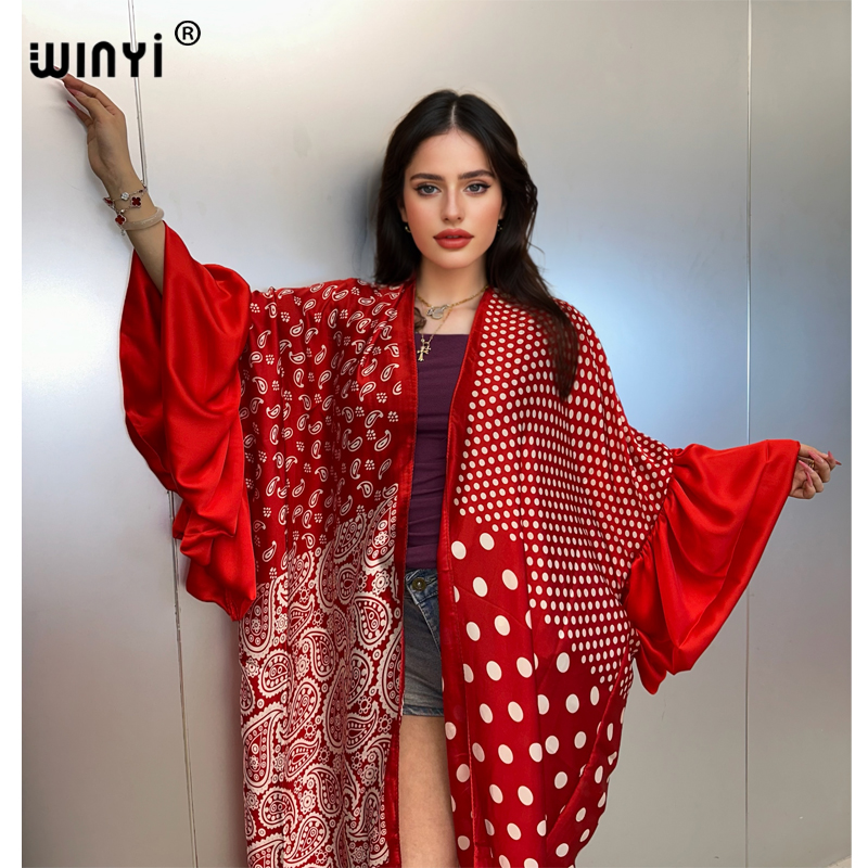 WINYI Summer Kimono party dres - Cover Up Kaftan incelemesi ve fiyatı