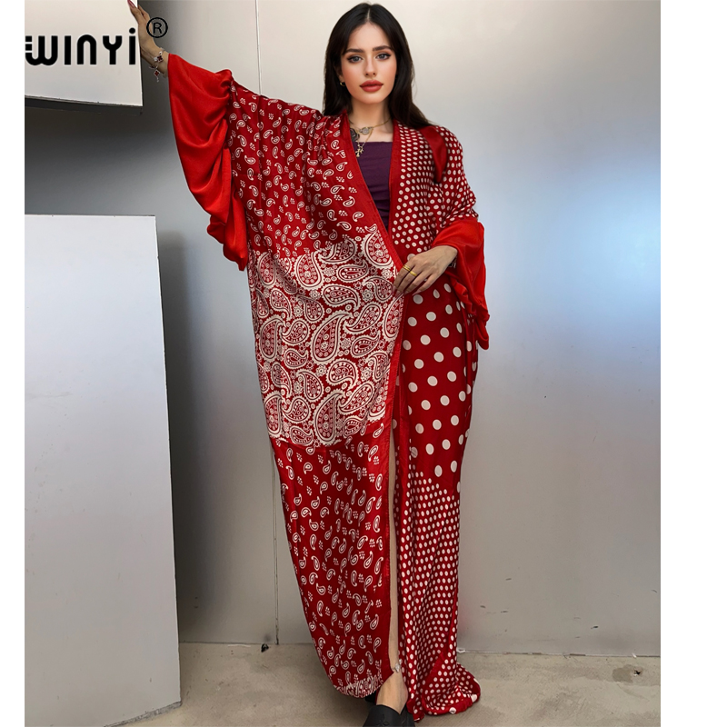 WINYI Summer Kimono party dres - Cover Up Kaftan incelemesi ve fiyatı