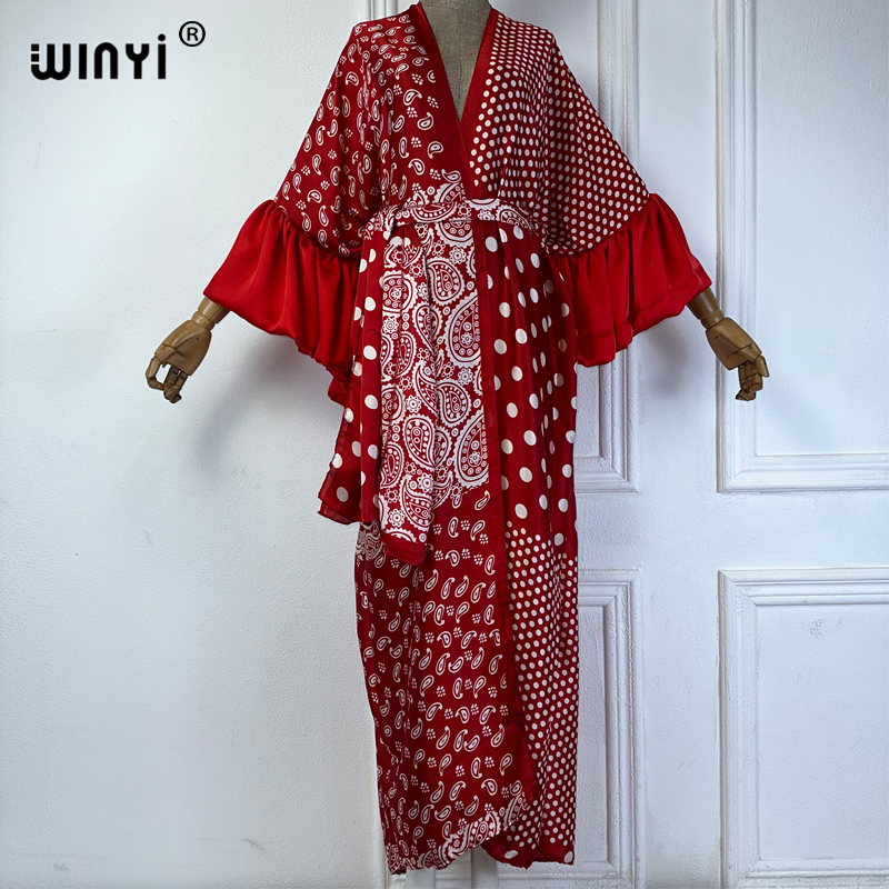 WINYI Summer Kimono party dres - Cover Up Kaftan incelemesi ve fiyatı