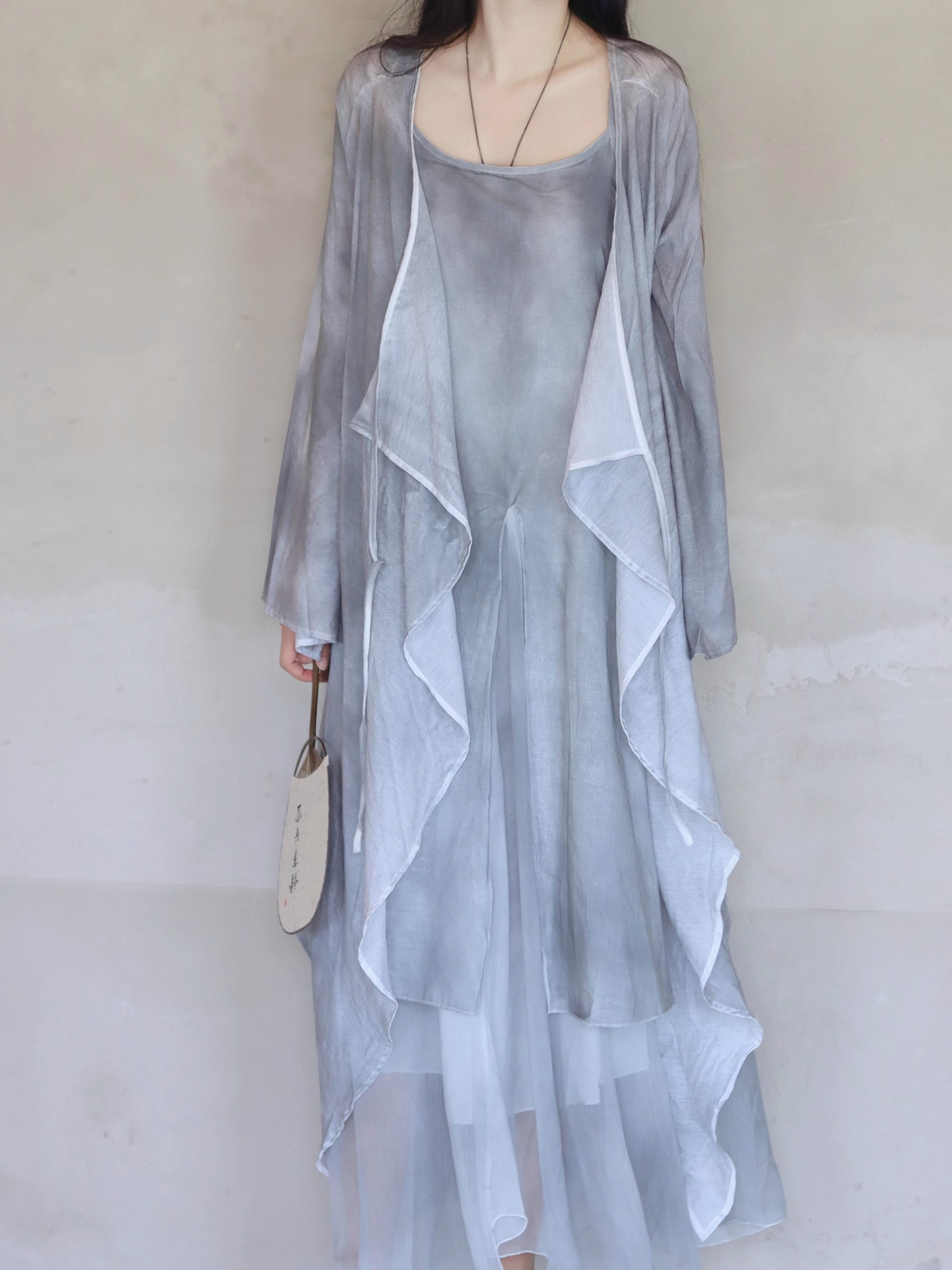 New Chinese Style Cotton Linen - Linen Dress Wrap incelemesi ve fiyatı