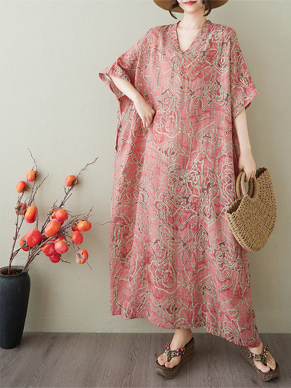 Knee-Length Wrap Long Dress Su - Linen Dress Wrap incelemesi ve fiyatı