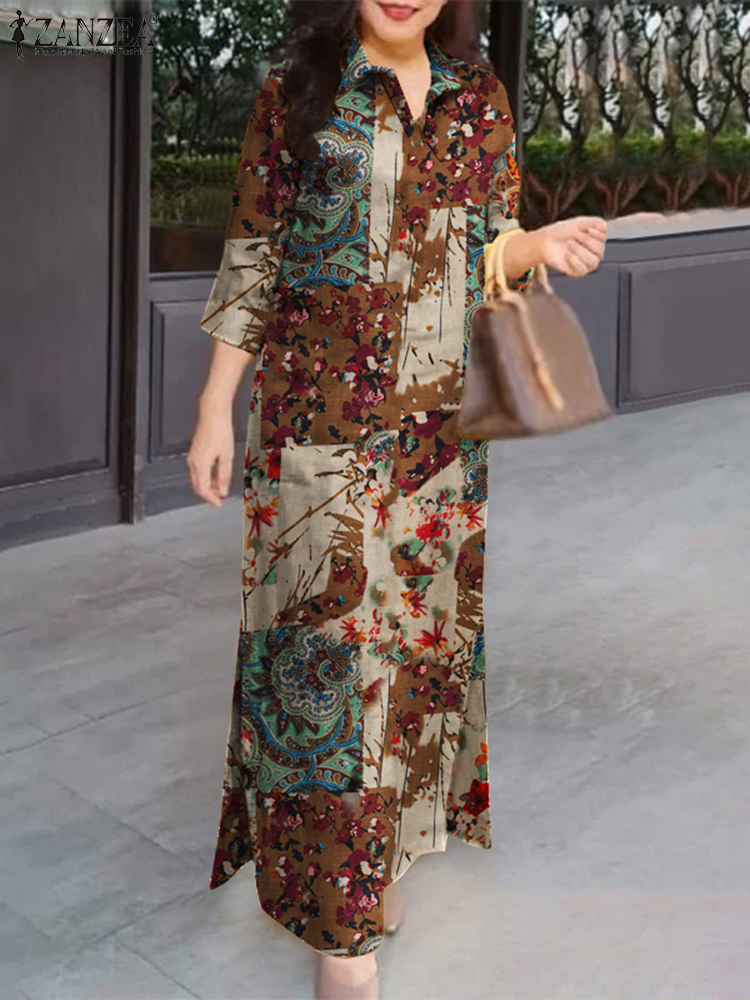 ZANZEA Women Auutmn Dresses Vi - Romper Floral Print incelemesi ve fiyatı