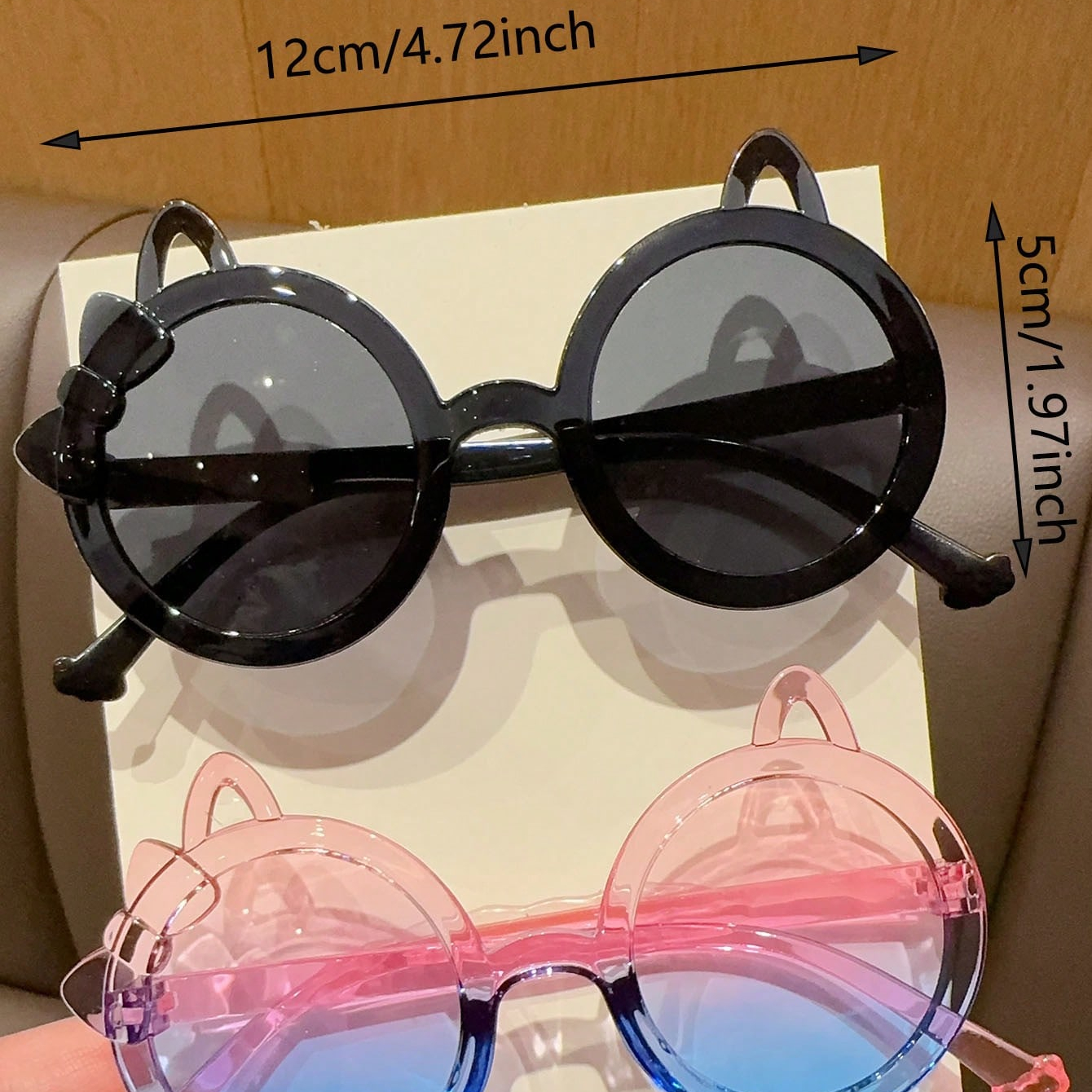 2/4Pcs 2025 Newest Cute Fashio - Sunglasses Cat Eye incelemesi ve fiyatı