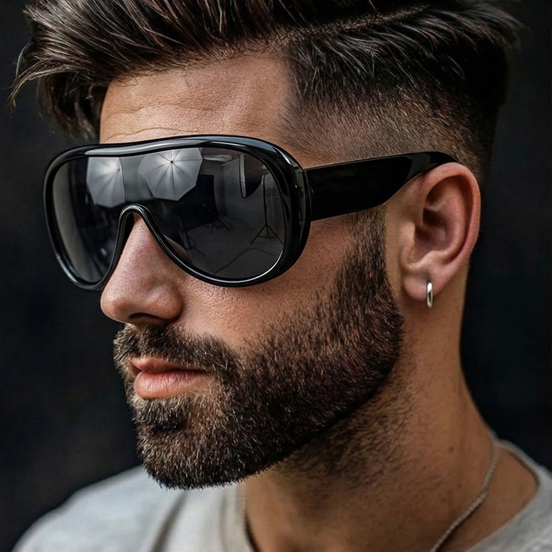Oversized One Piece Large Fram - Sunglasses Cat Eye incelemesi ve fiyatı