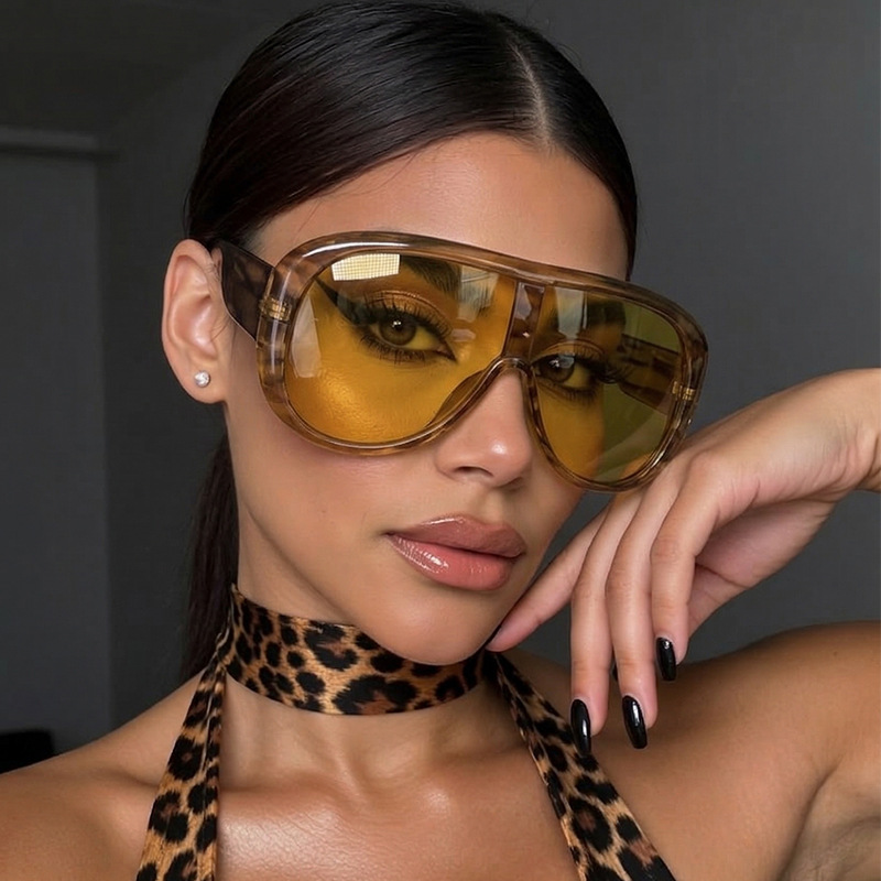Oversized One Piece Large Fram - Sunglasses Cat Eye incelemesi ve fiyatı