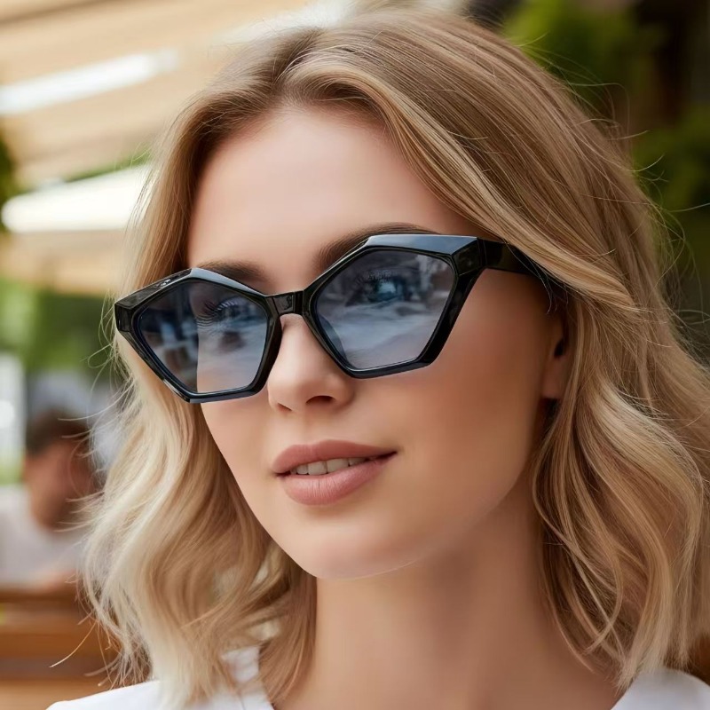 1Pc Retro Fashion Cat-Eye Narr - Sunglasses Cat Eye incelemesi ve fiyatı