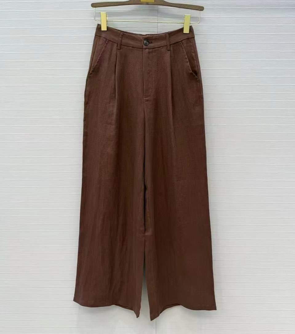 Old Man Qian's linen casual tw - Linen Pant Wide incelemesi ve fiyatı