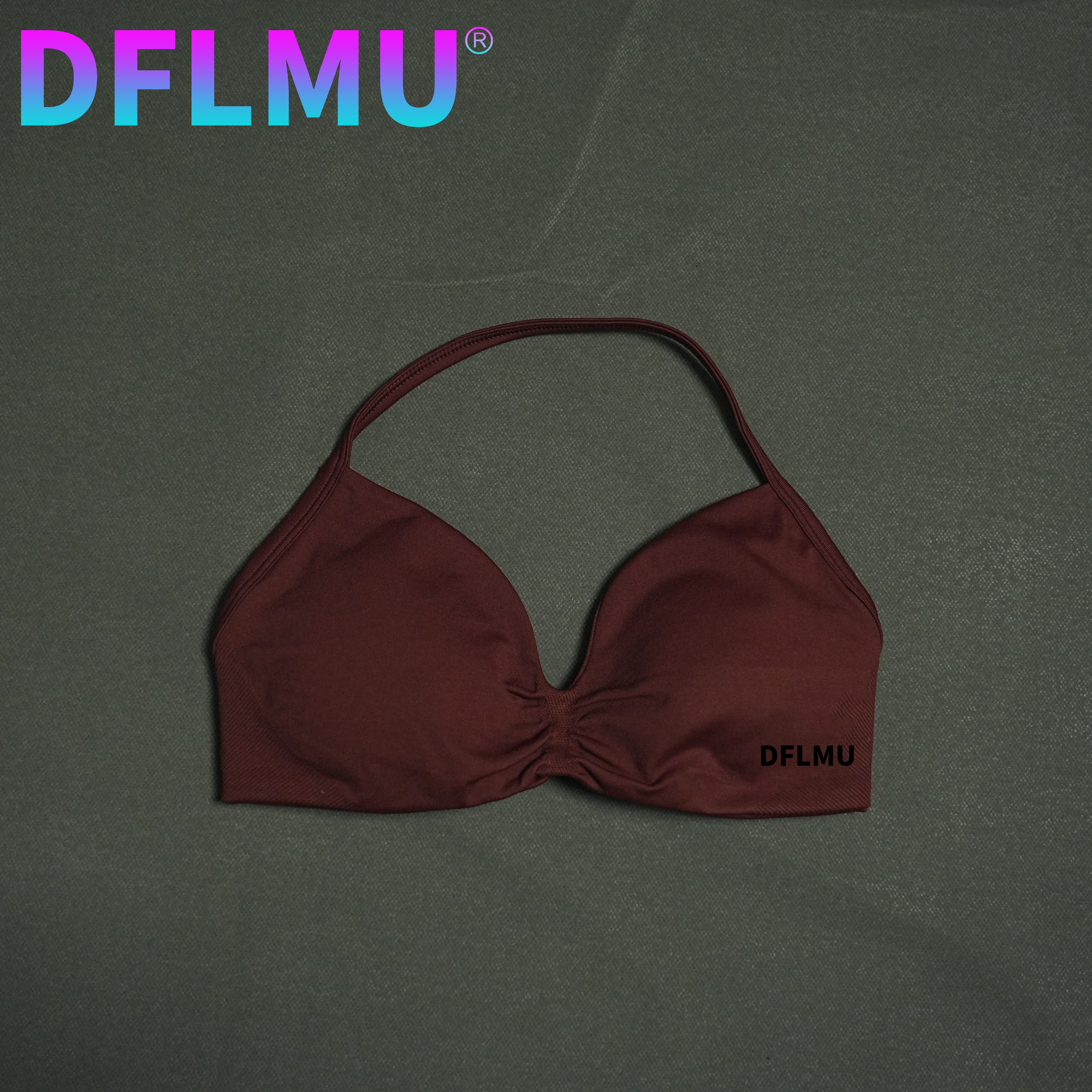 DFLMU Women Halter Sports Bra  - Crop Top Crochet incelemesi ve fiyatı