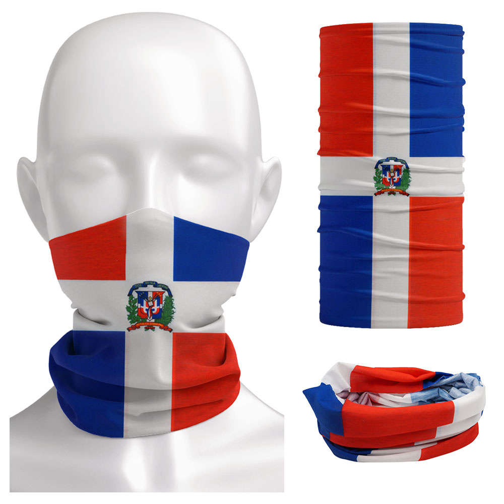Dominica National Flag Bandana - Headband Summer Knit incelemesi ve fiyatı