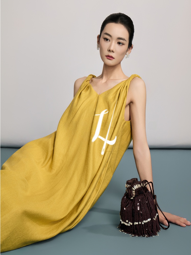 Natural Linen Summer New Style - Linen Dress Wrap incelemesi ve fiyatı