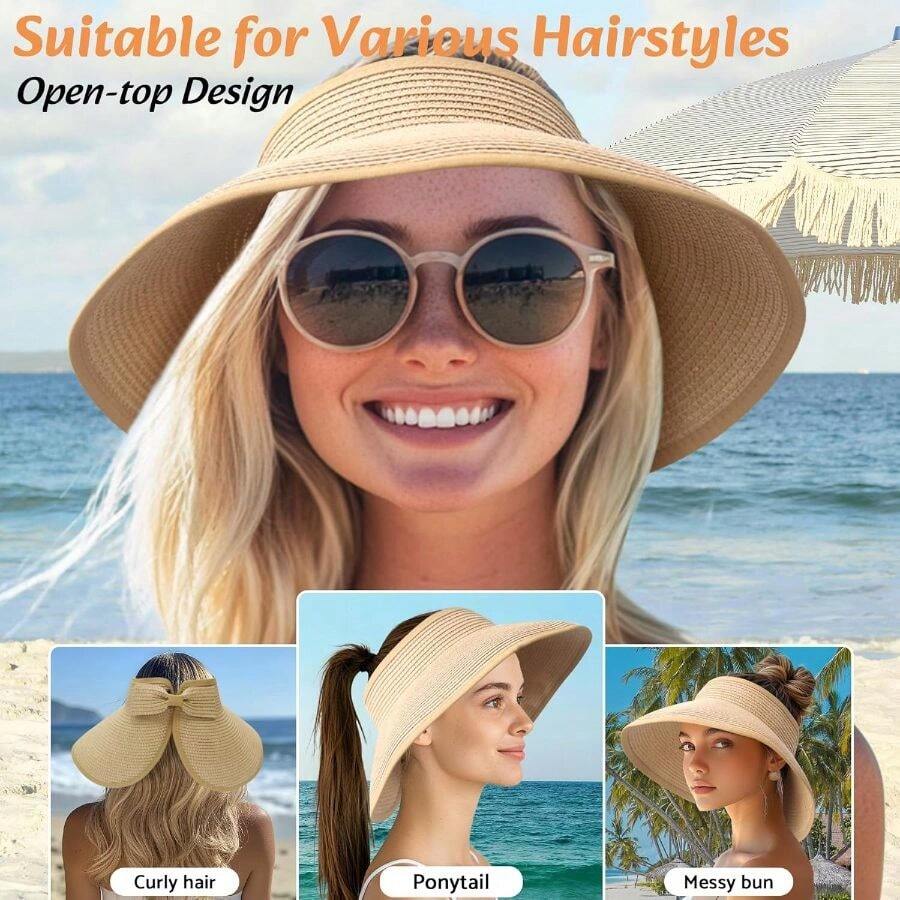 NPQQUAN Sun Visor Hats For Wom - Hat Floppy Wide incelemesi ve fiyatı