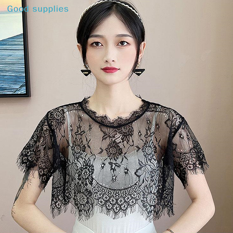 nimbleWomen Scarf Lace Lace Sh - Blouse Off Shoulder incelemesi ve fiyatı