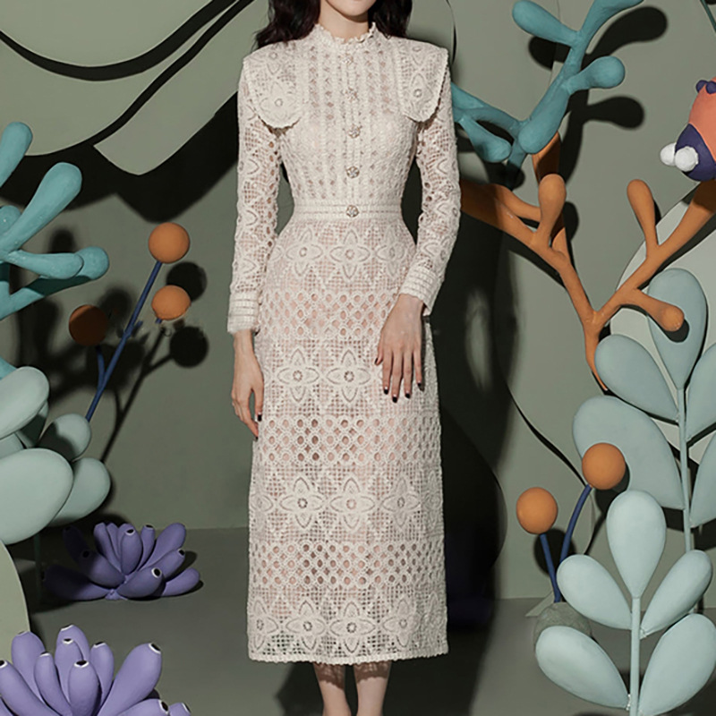 2025 New Temperament Hollow-ou - Linen Dress Wrap incelemesi ve fiyatı