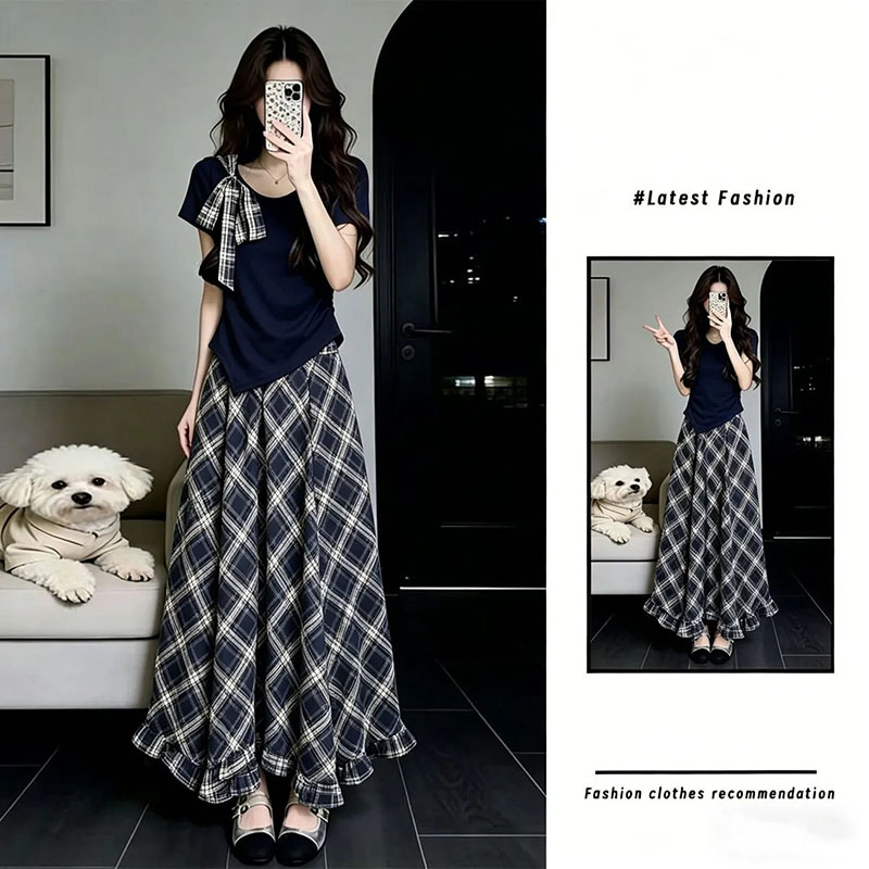 2026 Summer Women's New Two-pi - Blouse Off Shoulder incelemesi ve fiyatı