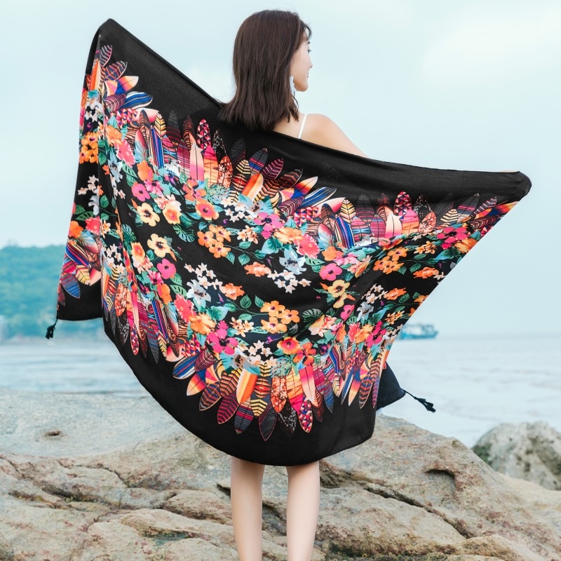 20 styles 90x180cm Cotton line - Linen Dress Wrap incelemesi ve fiyatı