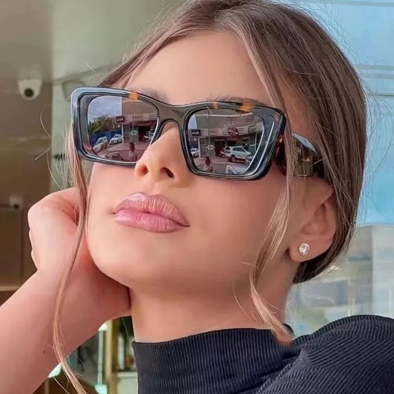 Retro Square Sunglasses Men Wo - Sunglasses Cat Eye incelemesi ve fiyatı