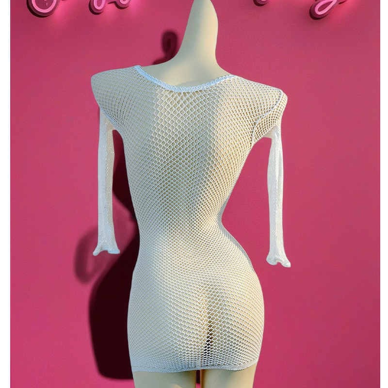1PC Women Fishnet Cover Up Wit - Cover Up Kaftan incelemesi ve fiyatı