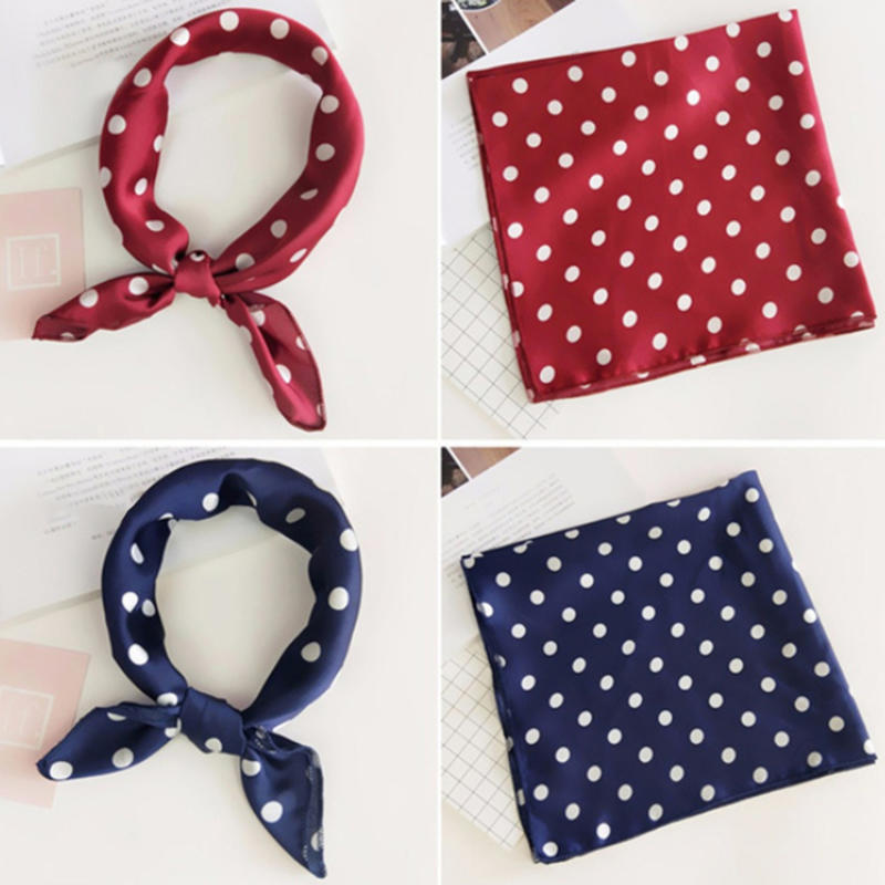 Leopard Print Polka Dot Square - Headband Summer Knit incelemesi ve fiyatı