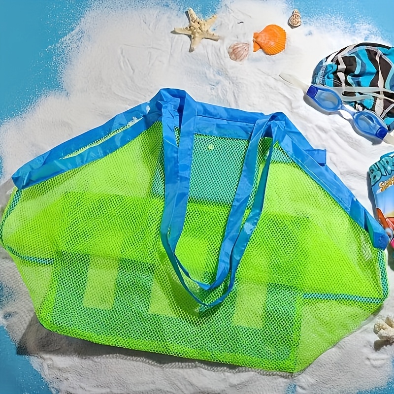 1pc Large Mesh Beach Tote Bag  - Tote Bag Beach incelemesi ve fiyatı