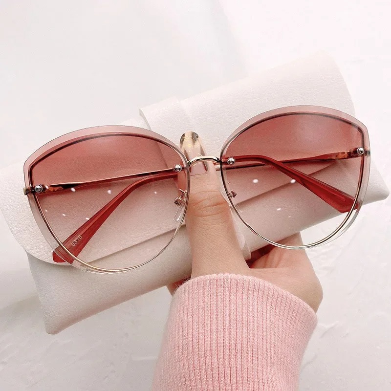 High Quality women's Oval Riml - Sunglasses Cat Eye incelemesi ve fiyatı