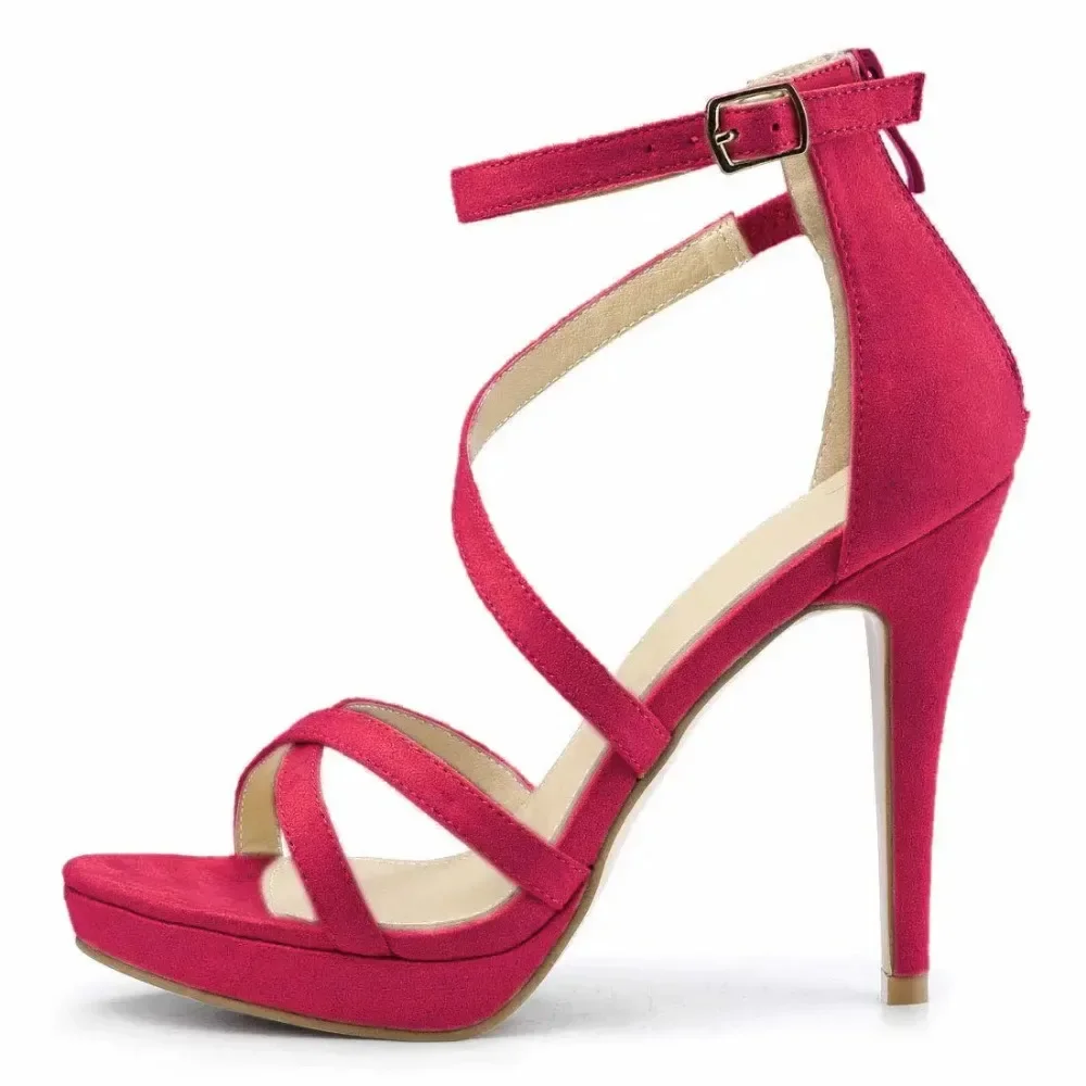 Women Sandals Summer Sexy Pump - Sandal Strappy Heeled incelemesi ve fiyatı