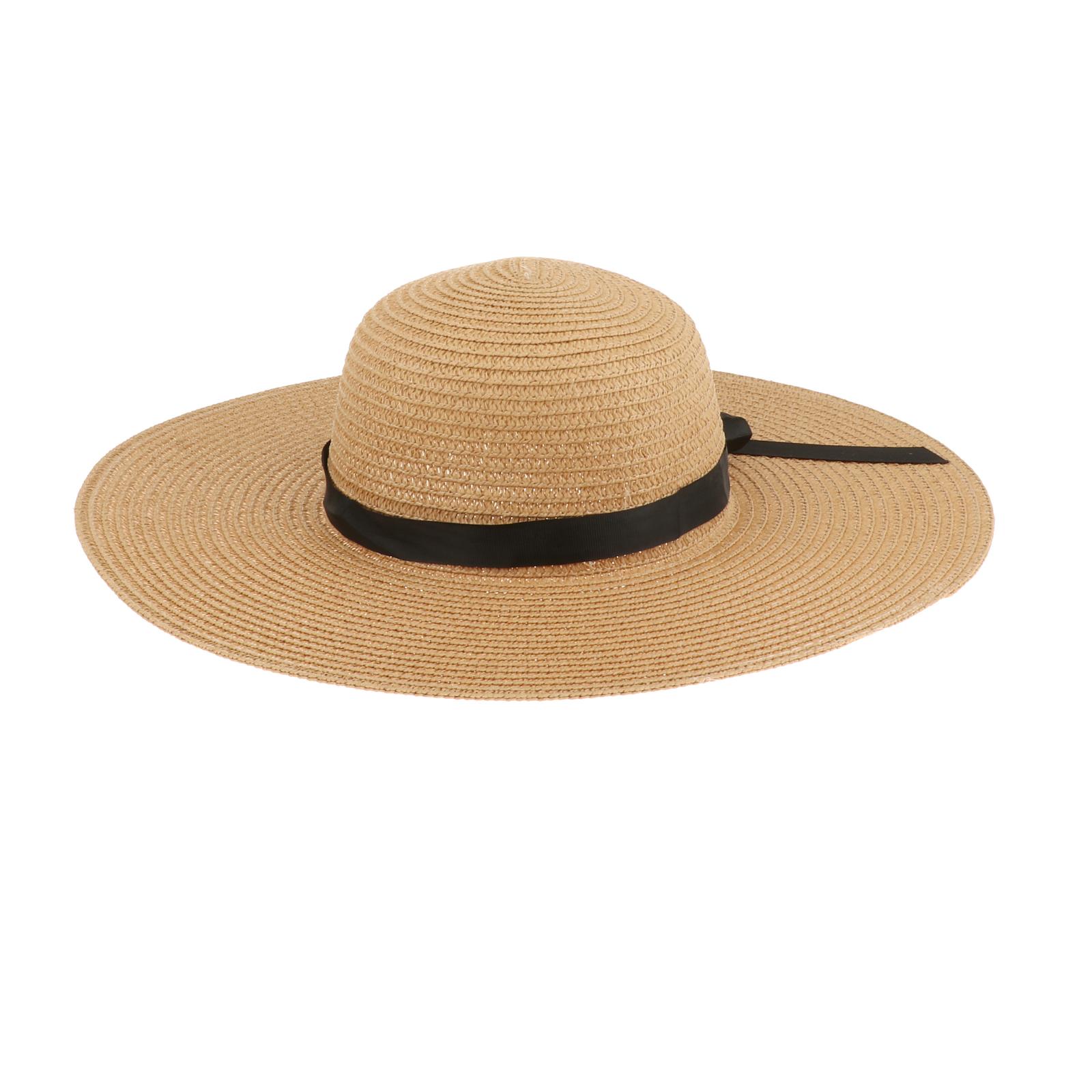 Women Wide Brim Straw Sun Hat  - Hat Floppy Wide incelemesi ve fiyatı