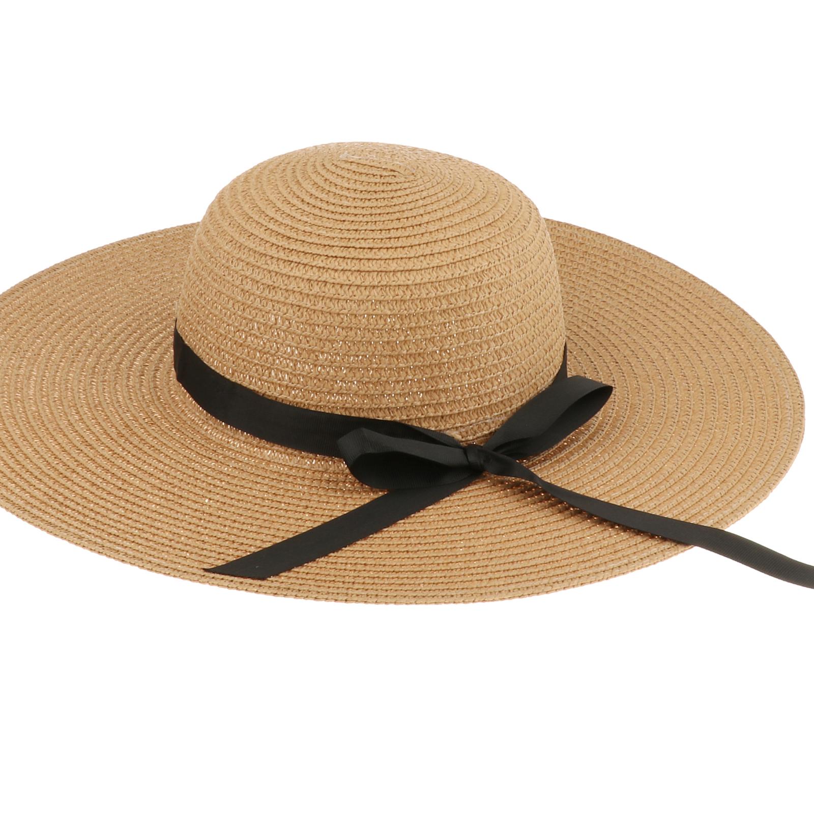 Women Wide Brim Straw Sun Hat  - Hat Floppy Wide incelemesi ve fiyatı