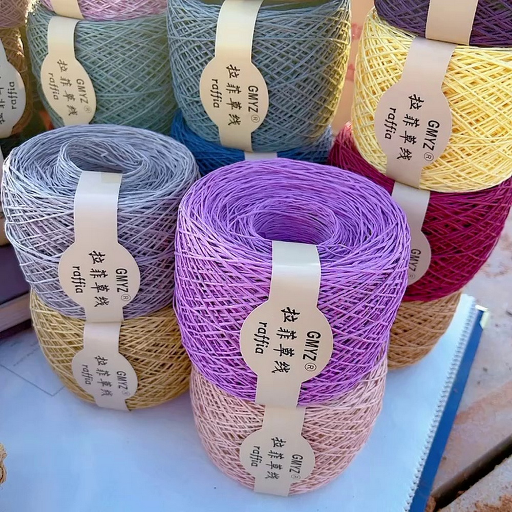 220M/Roll Washable Japanese Pl - Crochet Bag Raffia incelemesi ve fiyatı