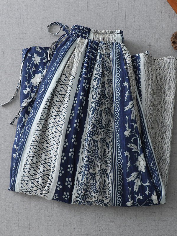 Retro Style Women's Midi Skirt - Midi Skirt Floral incelemesi ve fiyatı